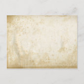 Blank Antiek Gevlekt Papier DIY Verouderd Rustiek Briefkaart (Voorkant)