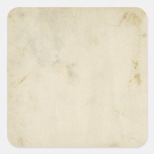 Blank Antiek verouderd papier bevlekte Stickers (Voorkant)