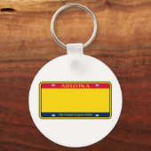 Blank Arizona State License Bord Sleutelhanger (Voorkant)