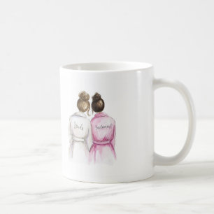 BLANK Back Mok Brunette Bun Bride Dk Br Bun Bm