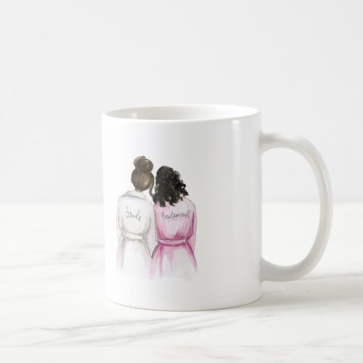 BLANK BACK Mok Donkere br Bun Bride Dk Curls Bm (Rechts)