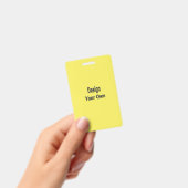 Blank Badge (Handheld)