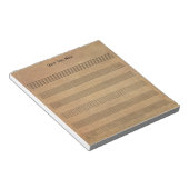  Blank Bladmuziek 6 Staves Notitieblok (Schuin)