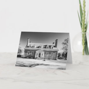 Blank Card - Gunston Hall Kaart