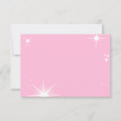 Blank Celestial Starlight bevestiging/offerte Bedankkaart (Voorkant)