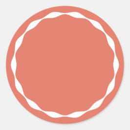 Blank Circle Custom Spice Sticker