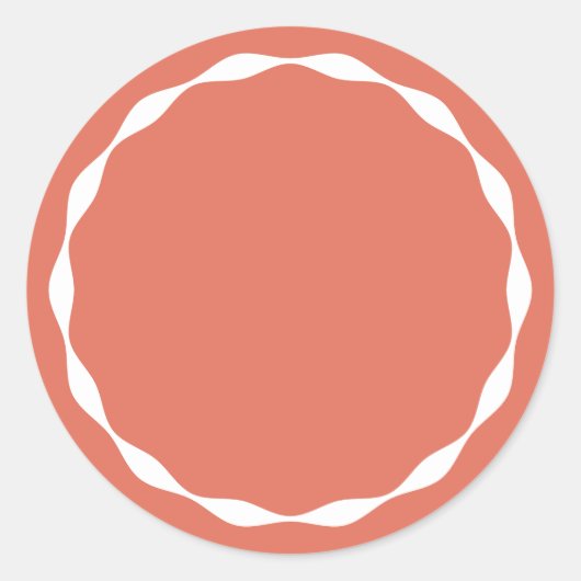 Blank Circle Custom Spice Sticker (Voorkant)