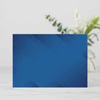 BLANK CREËER JE EIGEN BLAUWE UITNODIGING