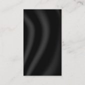 BLANK CREËER JE EIGEN ZWARTE VISITEKAARTJE (Achterkant)