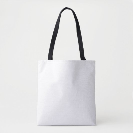 BLANK Creëer Uw eigen aangepaste Canvas tas (Voorkant)