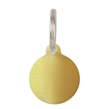 BLANK CREËER UW EIGEN GOLD PET ID TAG