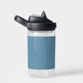 Blank Creëer Uw Eigen - Grijs Blauw Waterfles (Rechts)