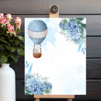 Blank Creëer Uw Eigen Olifant Hete Luchtballon