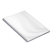 BLANK CREËER UW EIGEN WITTE SATIJN DAGBOEK NOTITIEBOEK (Rechterzijde)