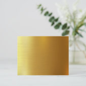 BLANK CRÉER VOTRE PROPRE CARTE POSTALE D'OR (Debout devant)