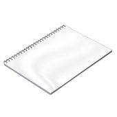 BLANK CRÉEZ VOTRE PROPRE JOURNAL SATIN BLANC (Côté gauche)