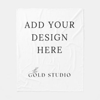 Blank Deken Sjabloon Creëer je eigen Gooi