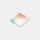 Blank Elegante Moderne Sjabloon Abstracte Kunst Post-it® Notes (Schuin)