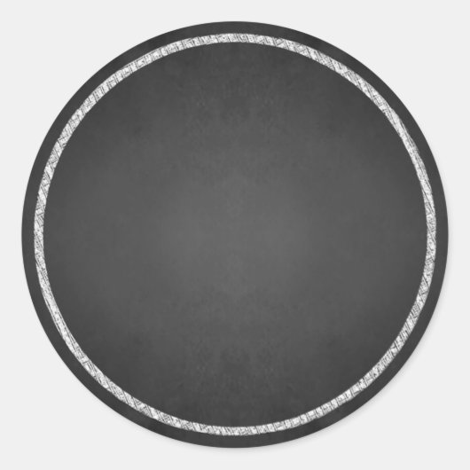  Blank Faux Chalkboard Stickers (Voorkant)