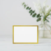 Blank Gold Mam Advice Kaart Wedding, vrouw, Bride (Staand voorkant)