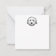 Blank Goldendole notecard - pas het aan