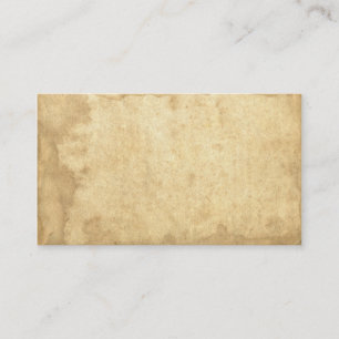 Blank Grungy Gevlekt Papier Visitekaartjes