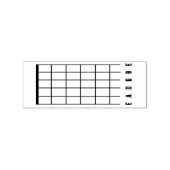 BLANK GUITAR CHORD RUBBER STAMP 	RUBBERSTEMPEL (Afrduk)
