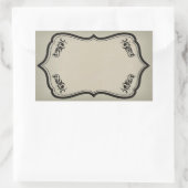 Blank Halloween Jar Sticker Label (Tas)