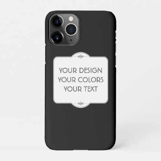 BLANK hier uw ontwerp - iPhone Hoesje (Achterkant)