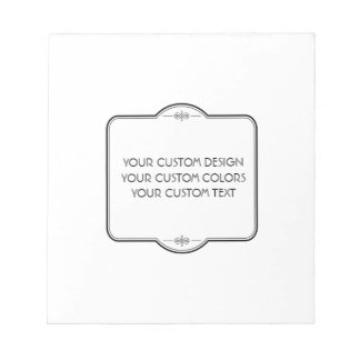 BLANK hier uw ontwerp - Notitieblok