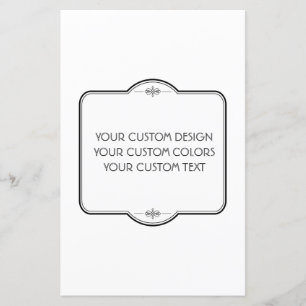 BLANK hier uw ontwerp - Papierblad