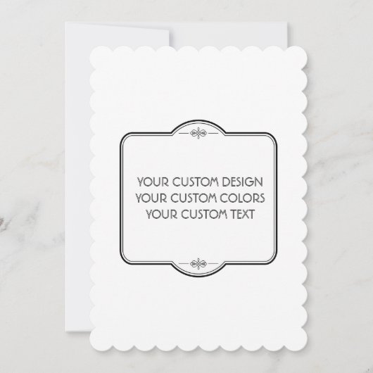 BLANK hier uw ontwerp - sparen de Datum Save The Date (Voorkant)