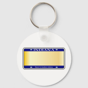 Blank Indiana State License Bord Sleutelhanger