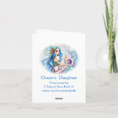 Blank Kaart - Ocean's Daughter (Achterkant)