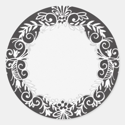 Blank krijtbord Gedrukt Fles Inblikken Jar Label (Voorkant)