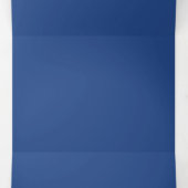 Blank Maak Eigen - Diepblauw Drieluik Uitnodiging (Binnenkant midden)