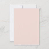 BLANK MERCI écriture pailletée or rose blush (Dos)