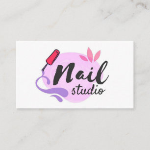 Blank Nagelstudio Visitekaartje
