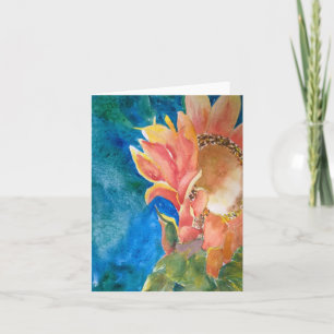 Blank Note Kaart met Art