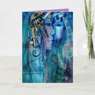 Blank (rose à l'intérieur) Cartes Cosmic Seer of K