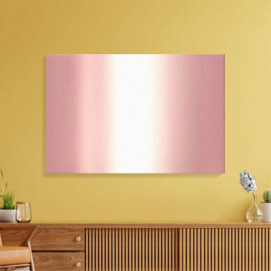 Blank Rosegold Background Upload Your Photo to Canvas Afdruk (Insitu (Woonkamer))