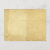 Blank rustiek Antiek verouderd gekleurd perkament  Briefkaart (Voorkant)