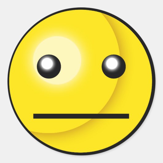 Blank Stare Sticker (Voorkant)