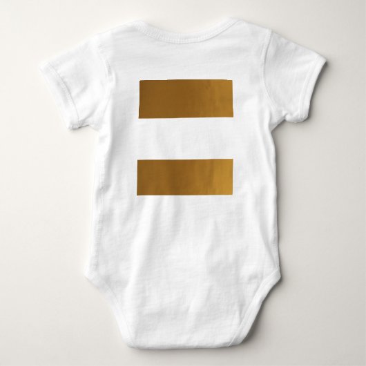 BLANK Strip Sjabloon DIY add TEKST IMG Greeting FU Romper (Achterkant)