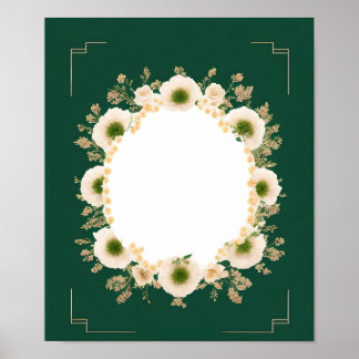 Blank Weddenschap Kaart Sjabloon Poster