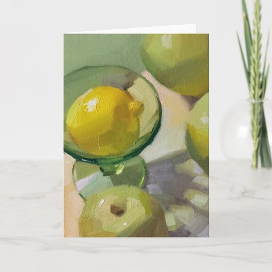 Blank wenskaart, originele kunst door Sarah Sedwic Bedankkaart (Voorkant)