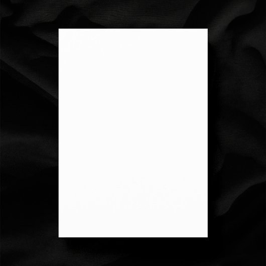 Blank Wit 3.5 "x 5" Semi-Gloss Wedding Kaart