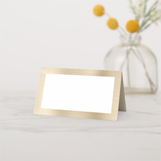 Blank Witte en Metallic Champagne (Voorkant)