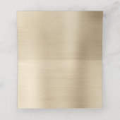 Blank Witte en Metallic Champagne (Binnenkant ongevouwen)