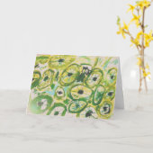 Blanke Gelegenheid Kaart (Gele Bloem)